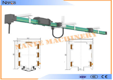 Εσωκλειόμενο σύστημα αγωγών δύναμης μερών HFP52 γερανών κατοικίας PVC ράγα