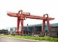 Χάλυβα απογραφής ναυπηγείο σχήματος Gantry γερανός για οδική εργοτάξια