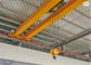 10 τόνου ηλεκτρικός υπερυψωμένος γερανός δοκών γεφυρών διπλός με το καθήκον εργασίας υψηλής αποδοτικότητας A3-A5 σε κίτρινο